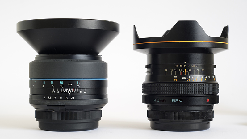 Zenzanon 40mm lens with the Pentacon Six Mount